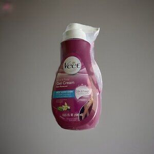 Veet Gel Hair Remover Cream For Legs & Body Sensitive Formula Vanilla 13.5 Fl Oz